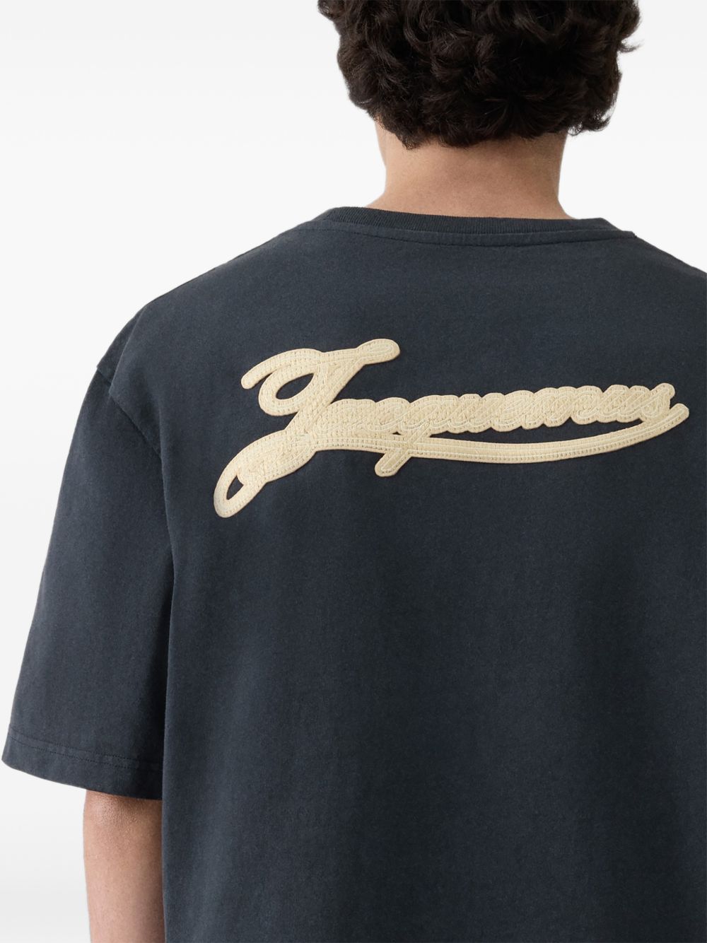 T-shirt Le Torneo in blu Jacquemus - uomo 