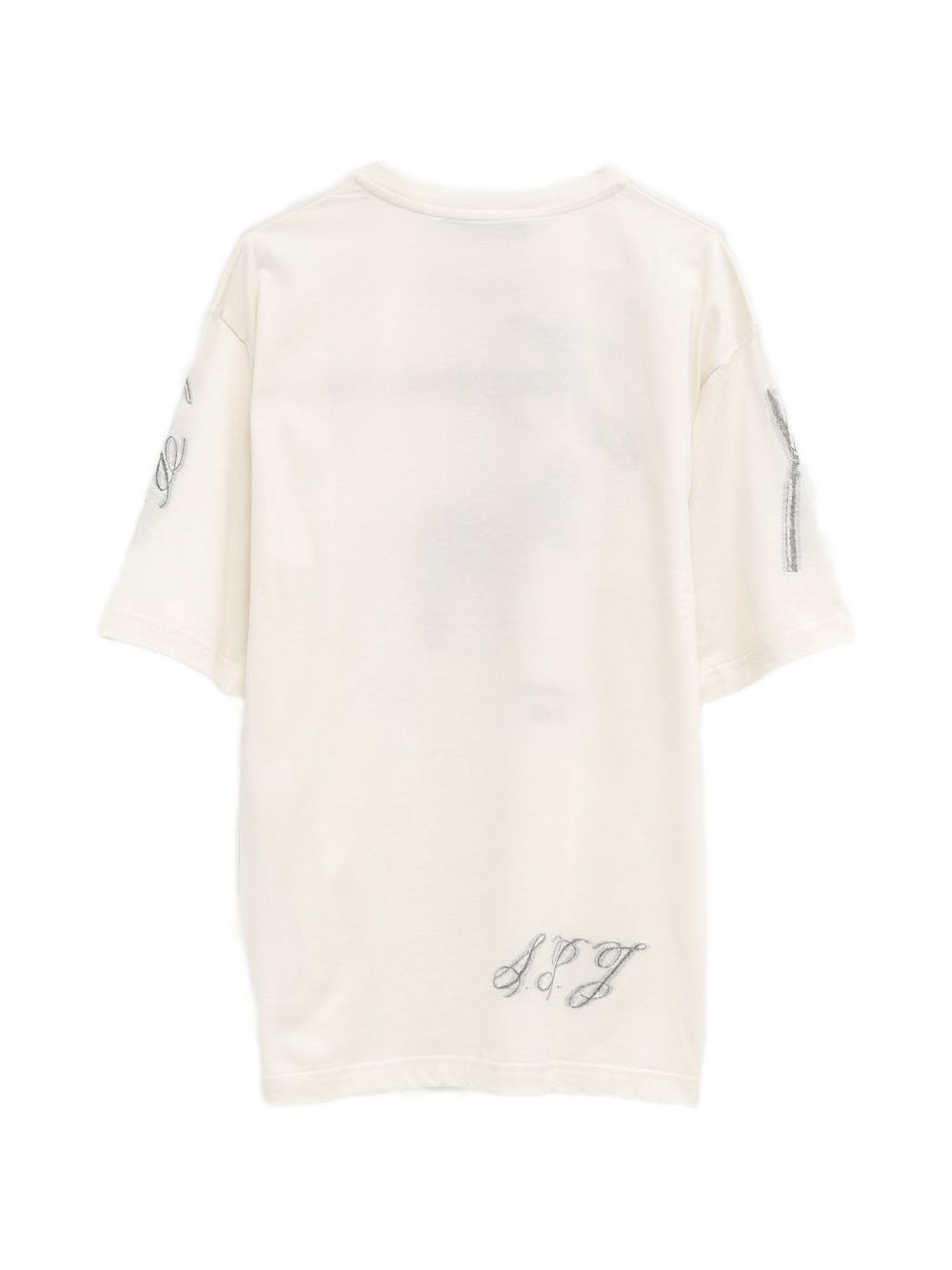 T-shirt le âne asino-jacquard in bianco Jacquemus - uomo 