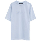 T-shirt con logo in azzurro Jacquemus - uomo 