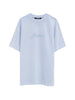 T-shirt con logo in azzurro Jacquemus - uomo