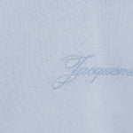 T-shirt con logo in azzurro Jacquemus - uomo 