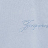 T-shirt con logo in azzurro Jacquemus - uomo 
