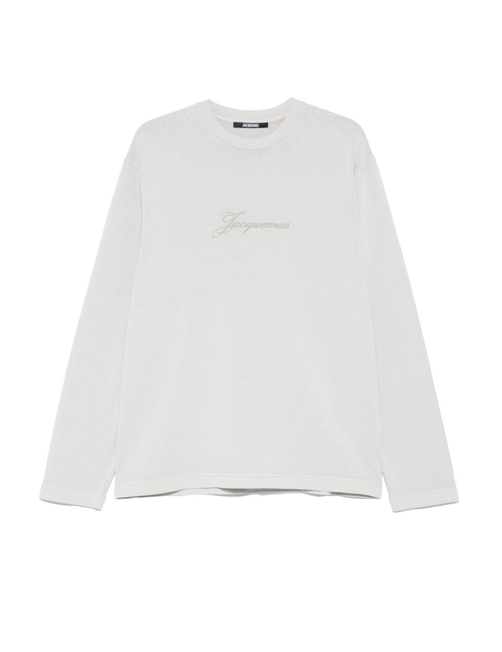 T-shirt a maniche lunghe in grigio Jacquemus - unisex 