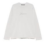 T-shirt a maniche lunghe in grigio Jacquemus - unisex 