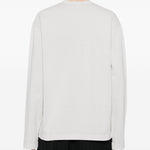 T-shirt a maniche lunghe in grigio Jacquemus - unisex 