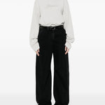 T-shirt a maniche lunghe in grigio Jacquemus - unisex 