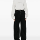 T-shirt a maniche lunghe in grigio Jacquemus - unisex 