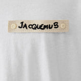 T-shirt con logo in beige Jacquemus - uomo 