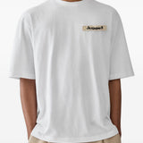 T-shirt con logo in beige Jacquemus - uomo 