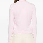 T-shirt con logo gros grain in rosa Jacquemus - donna 