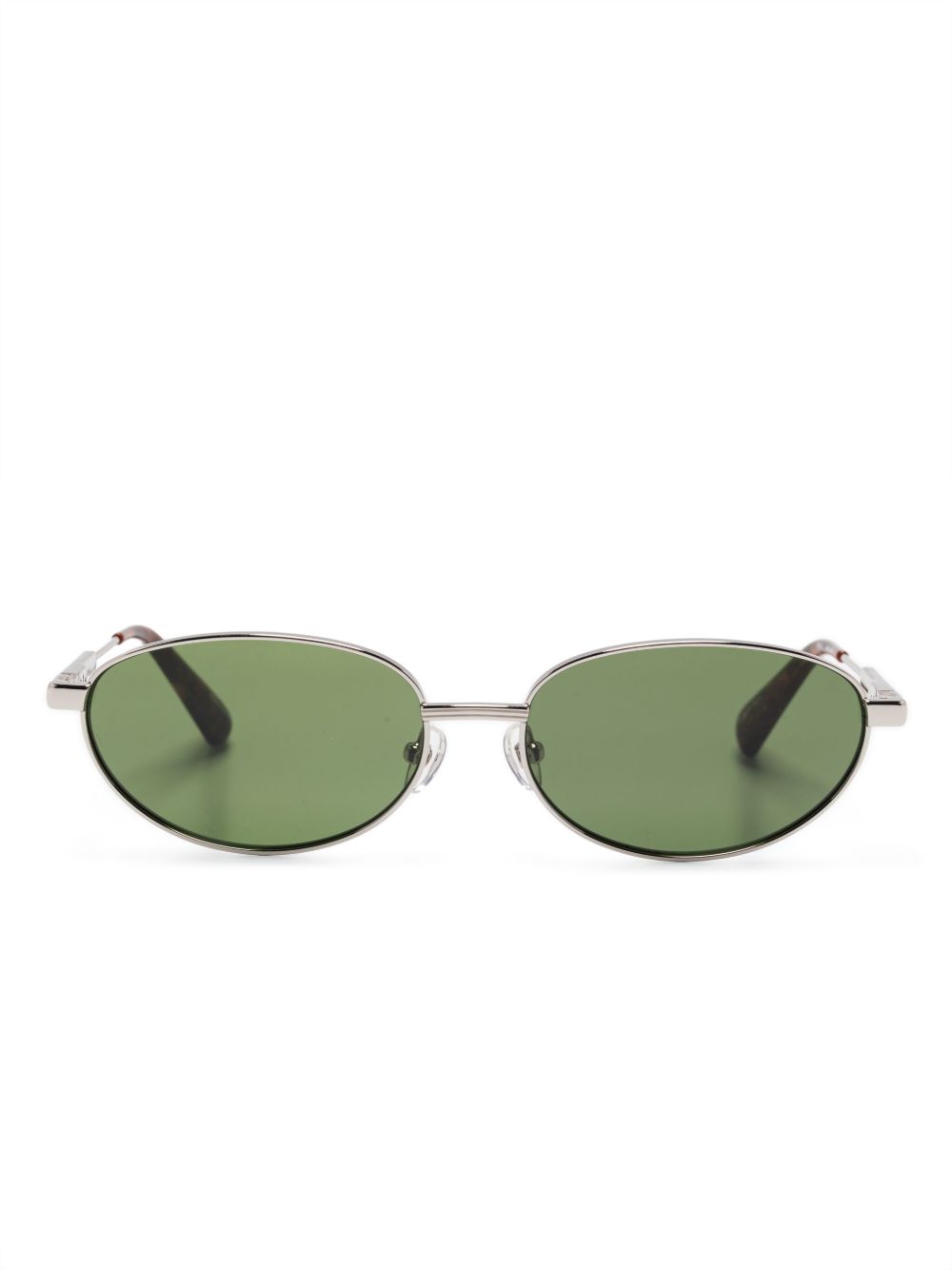 Occhiali da sole les lunettes alba in argento Jacquemus - unisex 