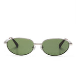 Occhiali da sole les lunettes alba in argento Jacquemus - unisex 