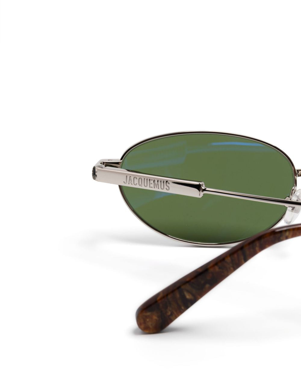 Occhiali da sole les lunettes alba in argento Jacquemus - unisex 