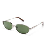 Occhiali da sole les lunettes alba in argento Jacquemus - unisex 