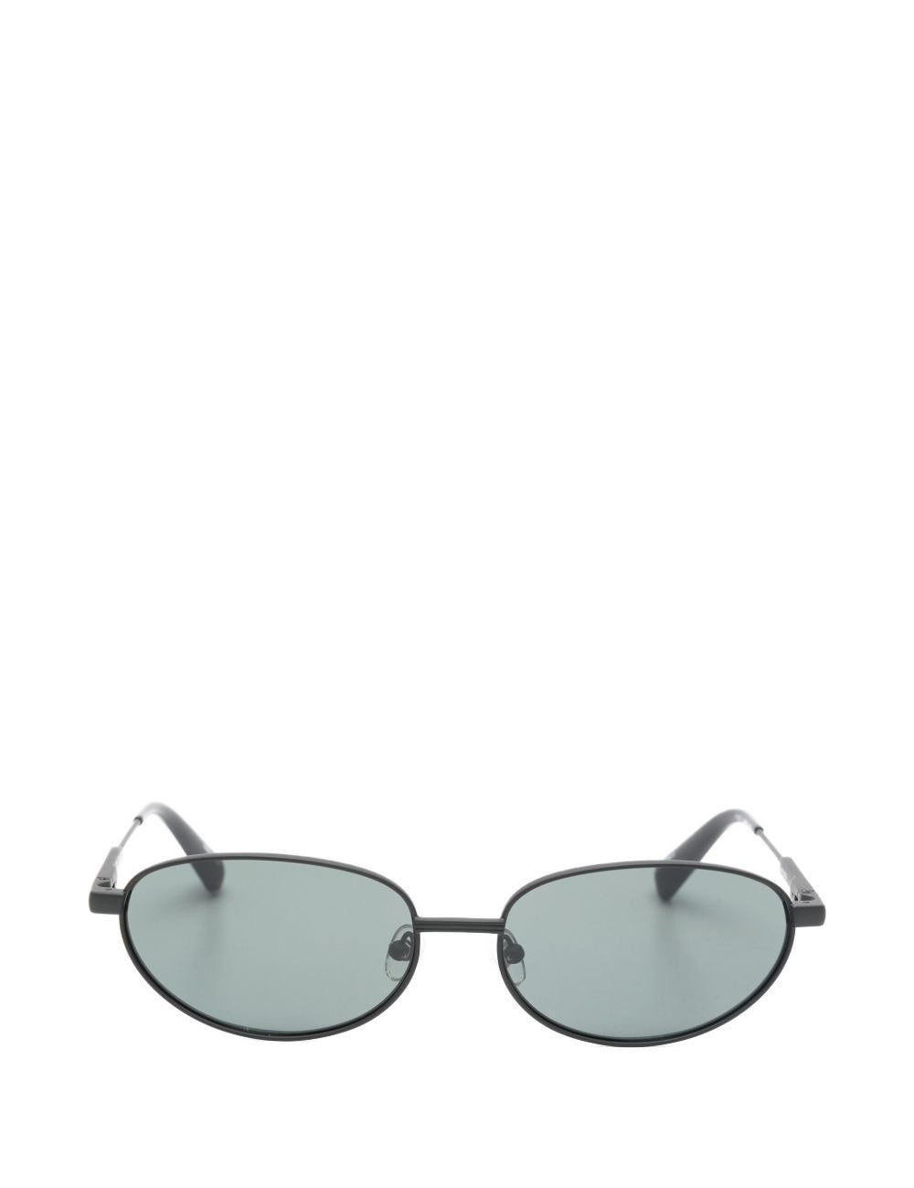 Occhiali da sole con montatura ovale x linda farrow in nero Jacquemus x linda farrow  - donna 