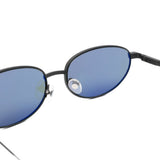 Occhiali da sole con montatura ovale x linda farrow in nero Jacquemus x linda farrow  - donna 