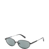 Occhiali da sole con montatura ovale x linda farrow in nero Jacquemus x linda farrow  - donna 