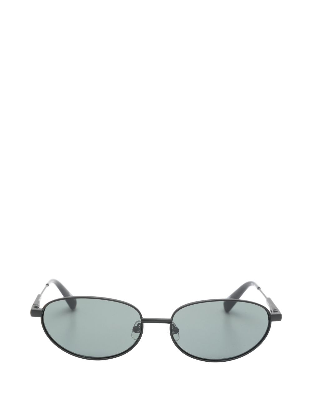 Occhiali da sole con montatura ovale x linda farrow in nero Jacquemus x linda farrow  - donna 
