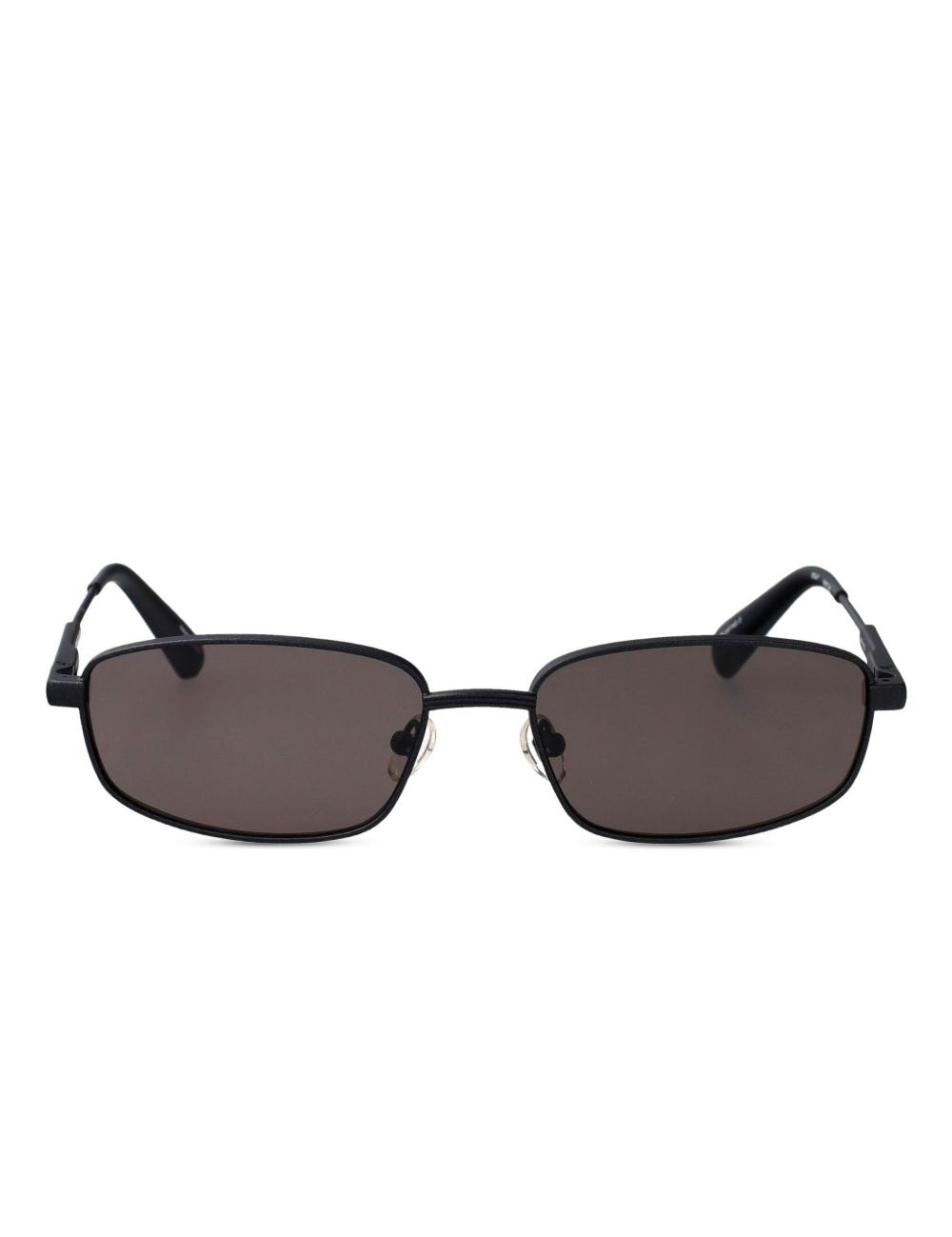 Occhiali da sole squadrati Senna in nero Jacquemus x linda farrow  - donna 