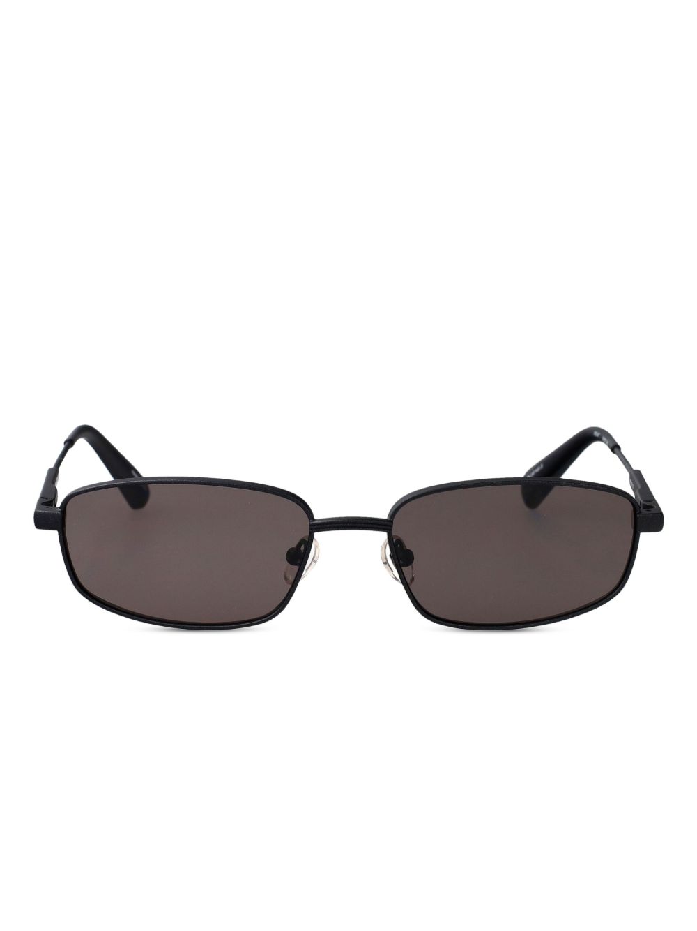 Occhiali da sole squadrati Senna in nero Jacquemus x linda farrow  - donna 