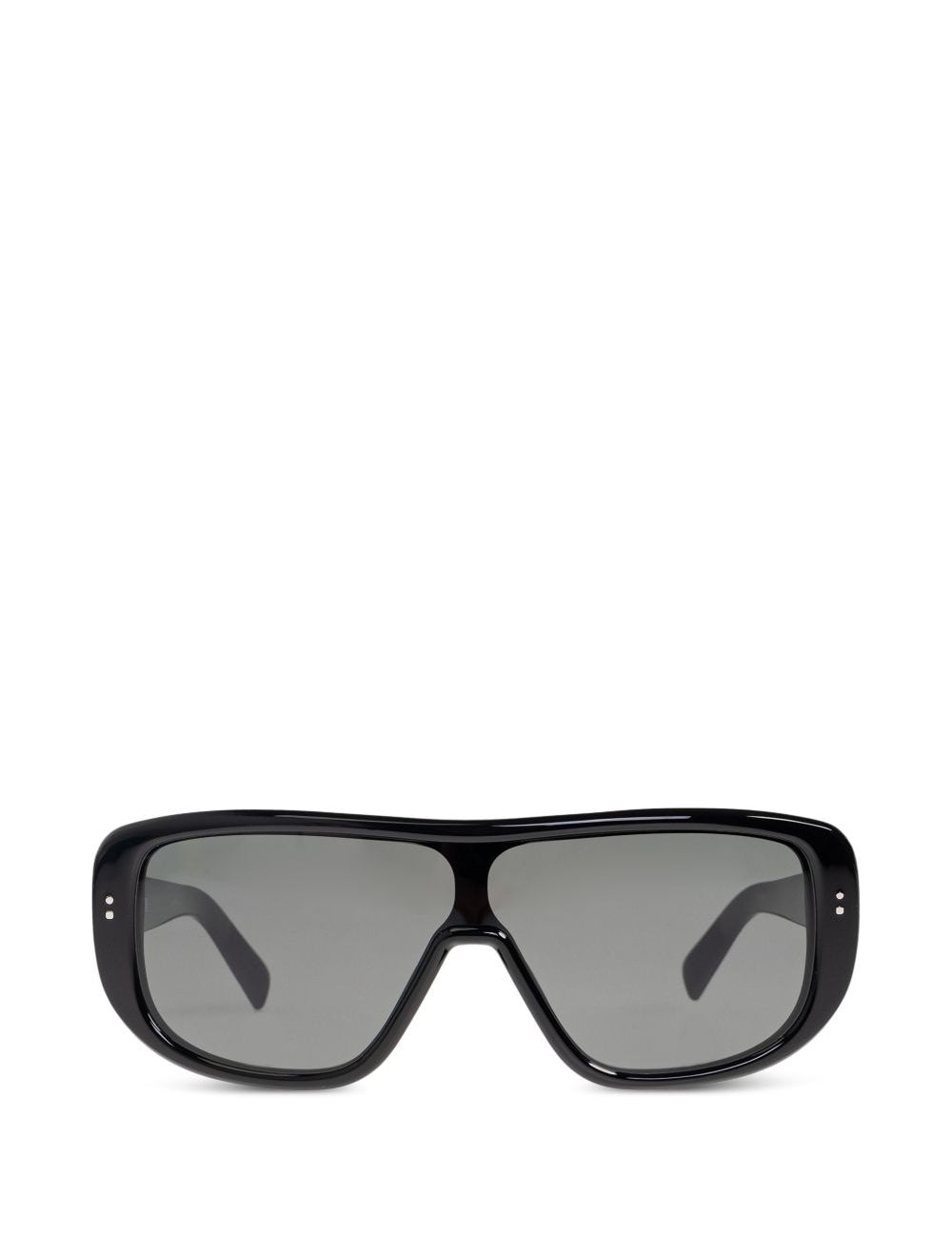 Occhiali da sole con montatura ovale in nero Jacquemus x linda farrow - unisex 