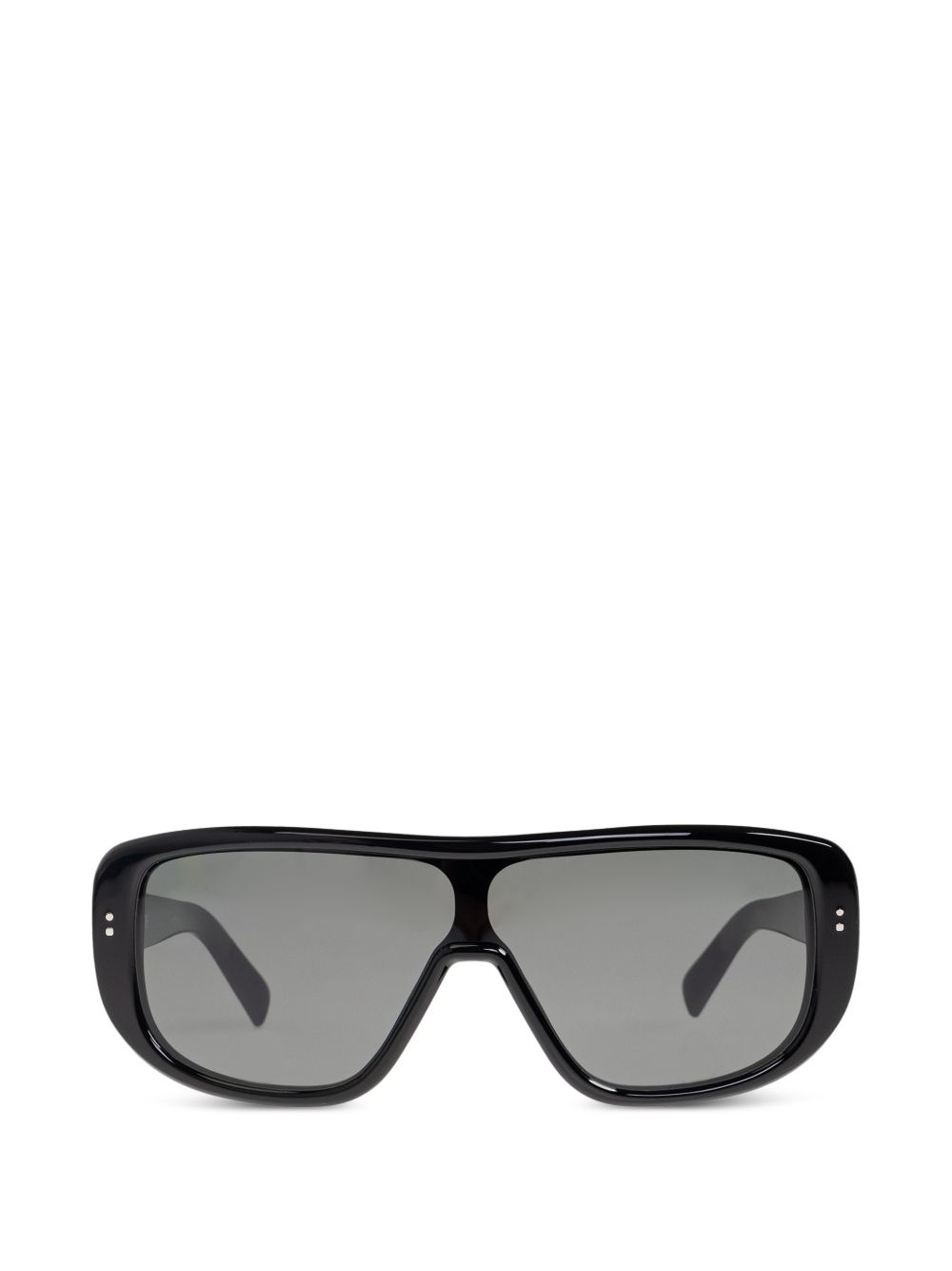 Occhiali da sole con montatura ovale in nero Jacquemus x linda farrow - unisex 