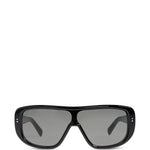 Occhiali da sole con montatura ovale in nero Jacquemus x linda farrow - unisex 