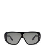 Occhiali da sole con montatura ovale in nero Jacquemus x linda farrow - unisex 