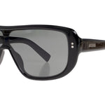Occhiali da sole con montatura ovale in nero Jacquemus x linda farrow - unisex 