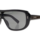 Occhiali da sole con montatura ovale in nero Jacquemus x linda farrow - unisex 