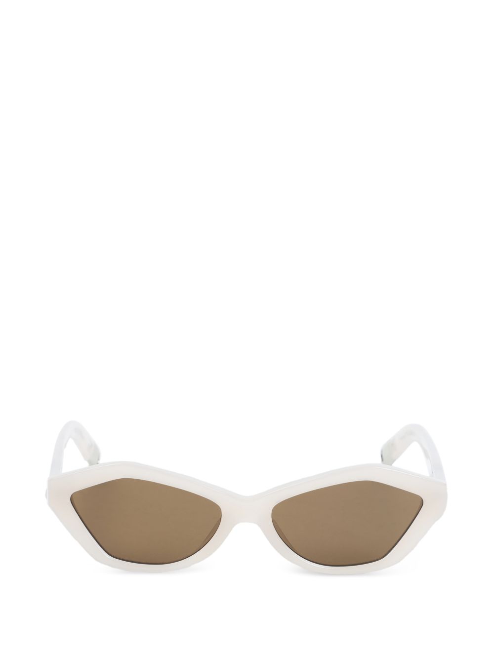 Occhiali da sole bambino in bianco Jacquemus x linda farrow - unisex 