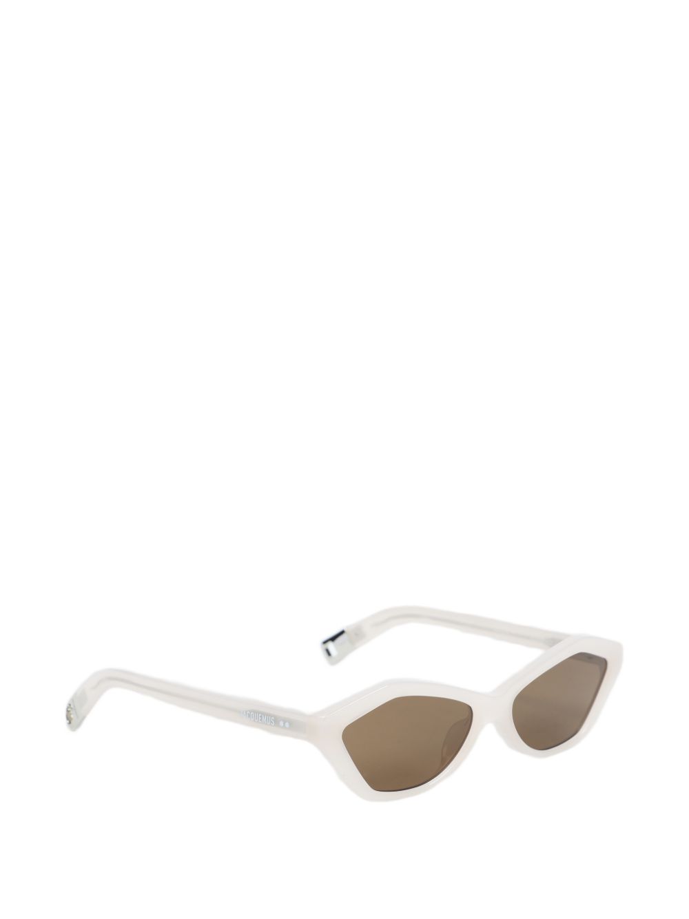 Occhiali da sole bambino in bianco Jacquemus x linda farrow - unisex 