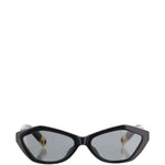 Occhiali da sole bambino in nero Jacquemus x linda farrow - unisex 