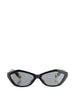 Jacquemus x Linda Farrow Black Kids' Sunglasses - Unisex