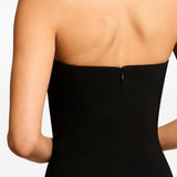 Abito lungo Lust con scollo a cuore in nero Jenny packham - donna 