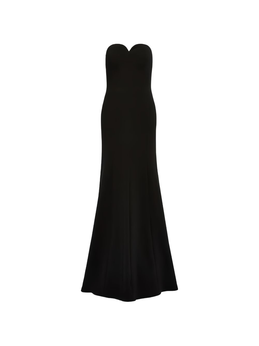 Abito lungo Lust con scollo a cuore in nero Jenny packham - donna 