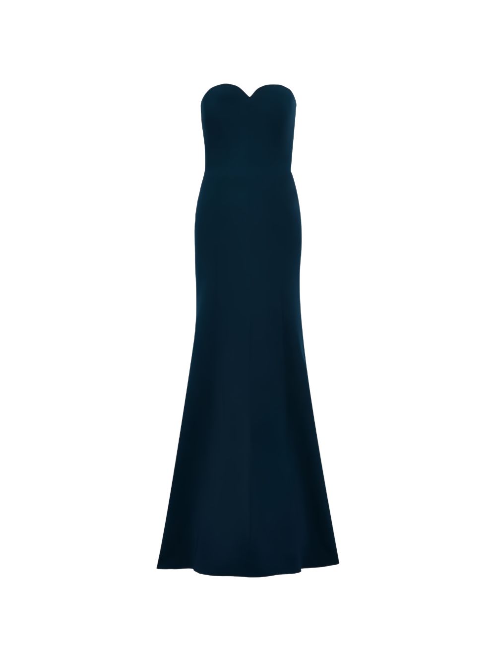 Abito lungo Lust con scollo a cuore in blu Jenny packham - donna 