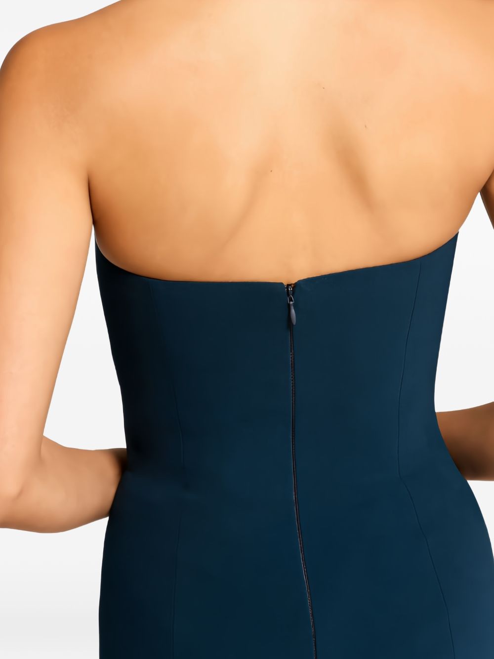 Abito lungo Lust con scollo a cuore in blu Jenny packham - donna 