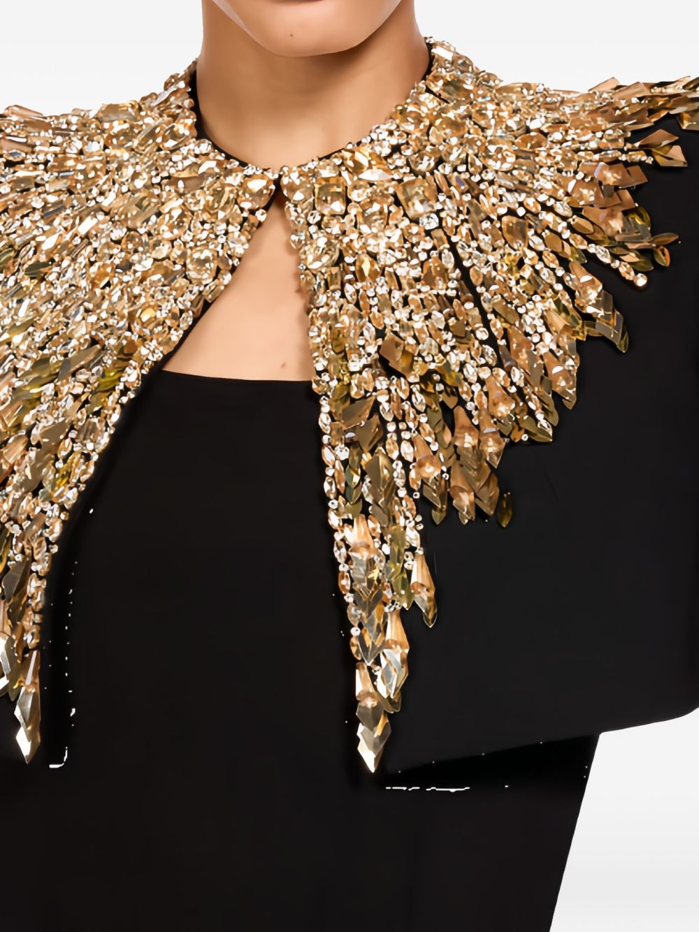 Blazer crop dexy in nero Jenny packham - donna 