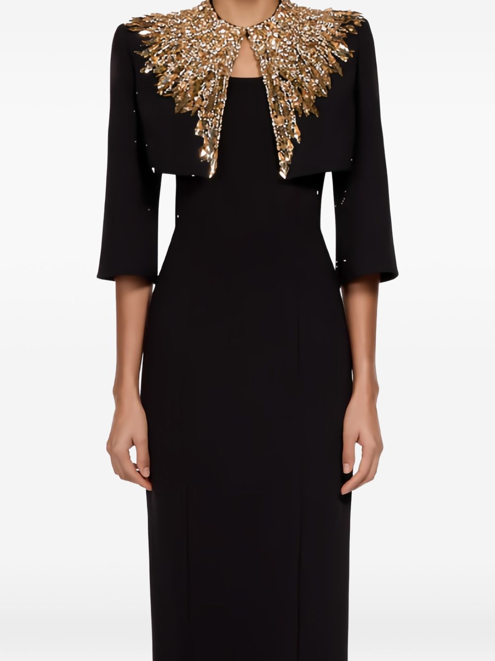 Blazer crop dexy in nero Jenny packham - donna 