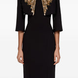 Blazer crop dexy in nero Jenny packham - donna 