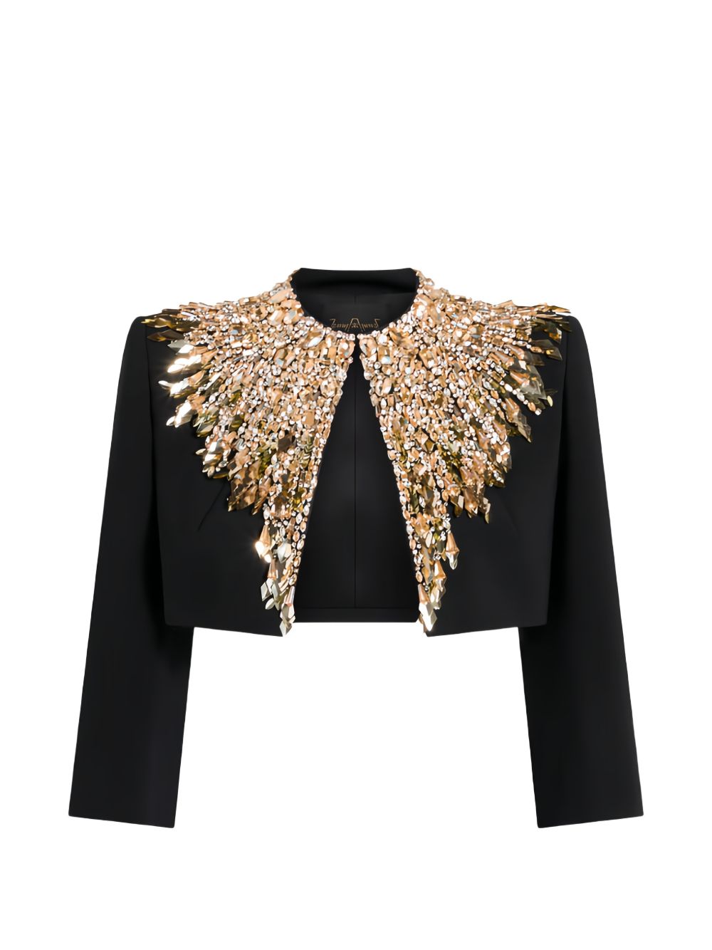 Blazer crop dexy in nero Jenny packham - donna 
