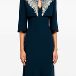 Blazer crop dexy in blu Jenny packham - donna 