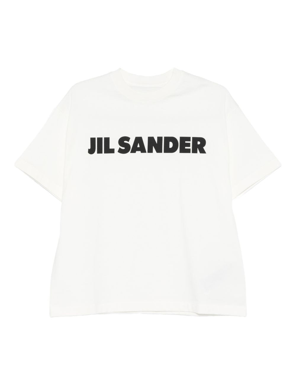 T-shirt con logo in bianco Jil sander - unisex 