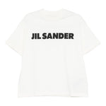 T-shirt con logo in bianco Jil sander - unisex 