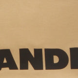 T-shirt con logo in beige Jil sander - unisex 