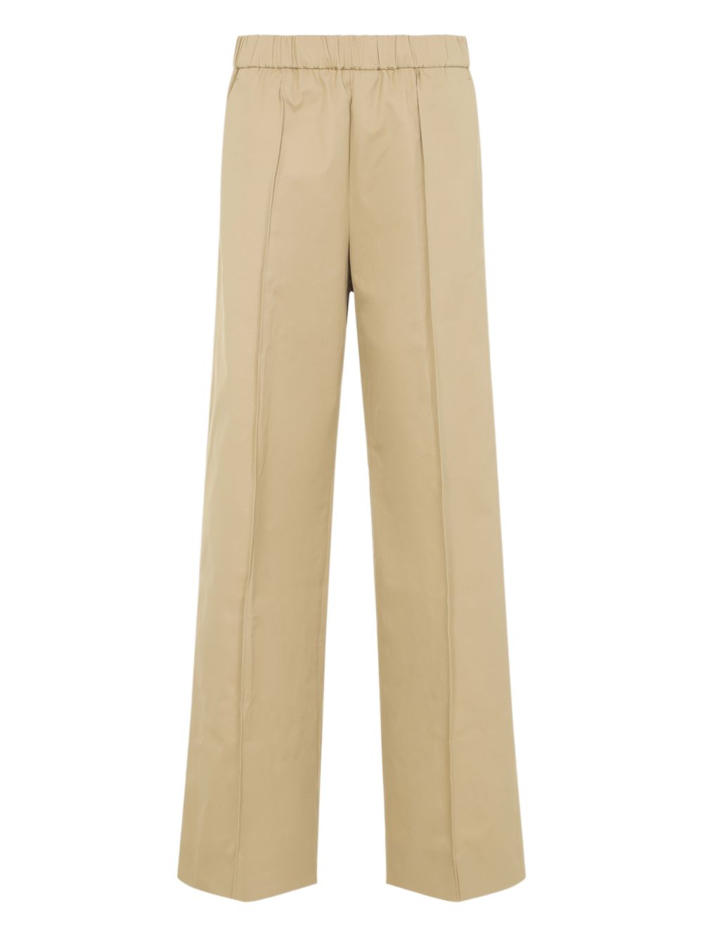 Pantaloni con vita elasticizzata in beige Jil Sander - donna 