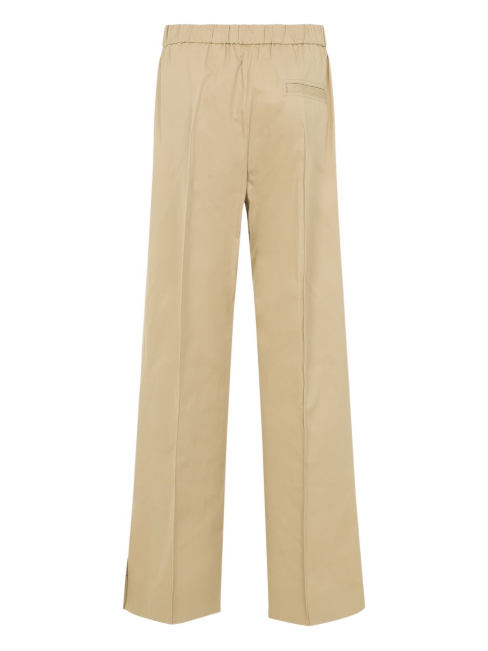 Pantaloni con vita elasticizzata in beige Jil Sander - donna 