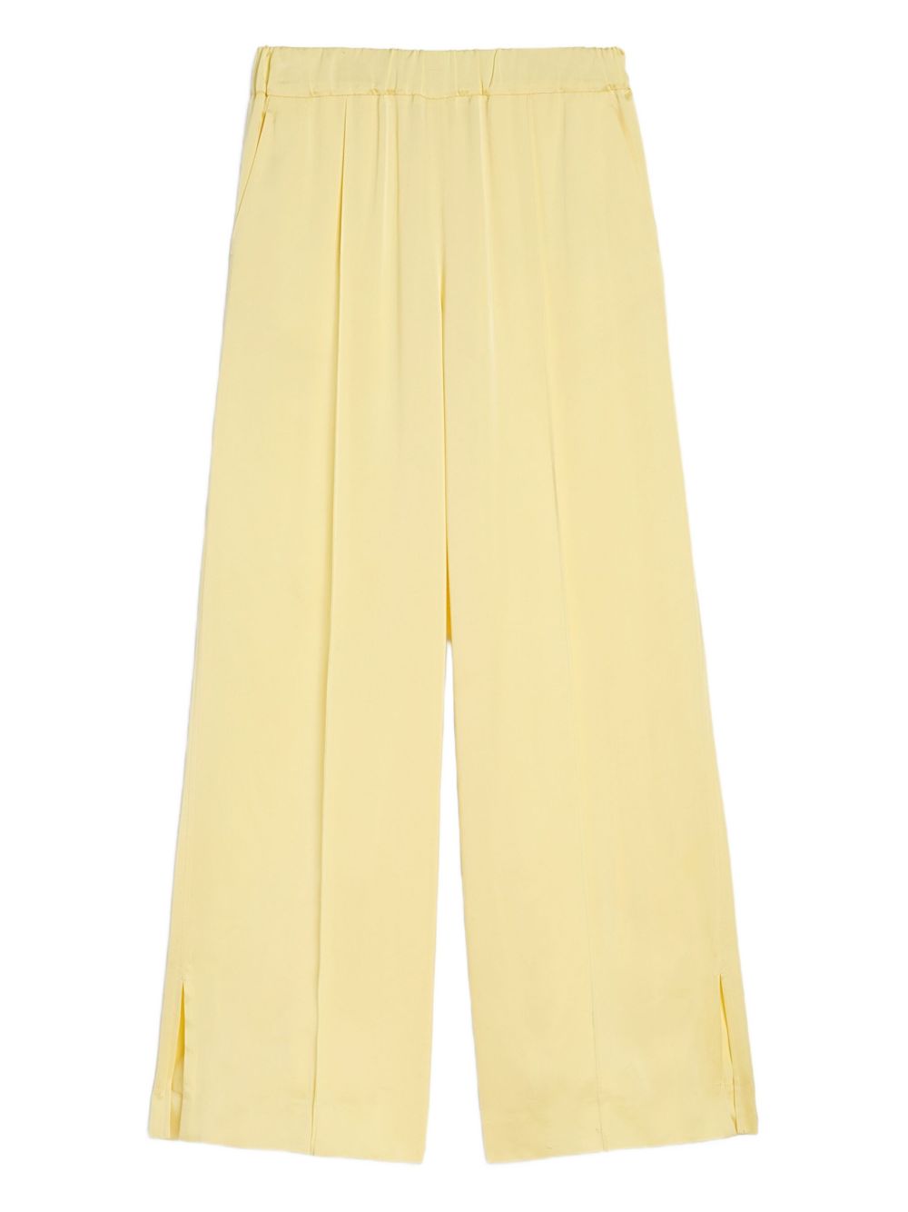 Pantaloni Envers con spacchi laterali in giallo chiaro Jil Sander - donna 