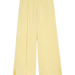 Pantaloni Envers con spacchi laterali in giallo chiaro Jil Sander - donna 
